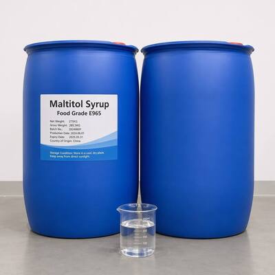Maltitol Syrup Clear Colourless Viscous Liquid 50‑80% Maltitol Main Component Sorbitol Low‑calorie Sugar Replacement for Food Manufacturing