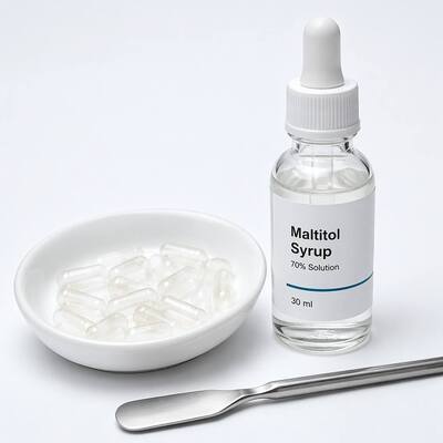 High Maltitol Syrup Food Grade 75% — Sugar Alcohol Liquid Sweetener for Hard Candy, Soft Candy & Chewing Gum E965