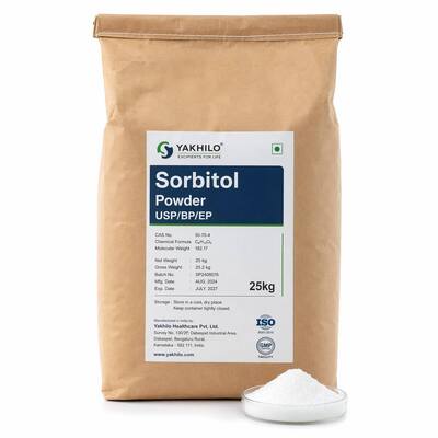 Sorbitol Powder USP/BP/EP Grade 99% — Pharmaceutical Excipient & Humectant for Toothpaste, Mouthwash, Tablet & Personal Care CAS 50-70-4