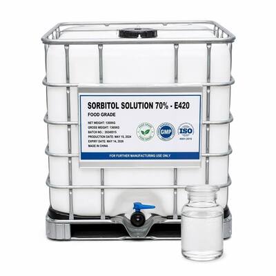 High Purity 70% Sorbitol Solution Food‑Grade Sweetener Humectant, Bulk Supply For Food & Personal Care Raw Materials