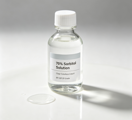 70% Non-Crystallizing Sorbitol Solution, Odorless Aqueous Liquid, BP USP EP Standard, Humectant & Sugar Substitute for Candy, Cosmetics, Tobacco and Adhesives