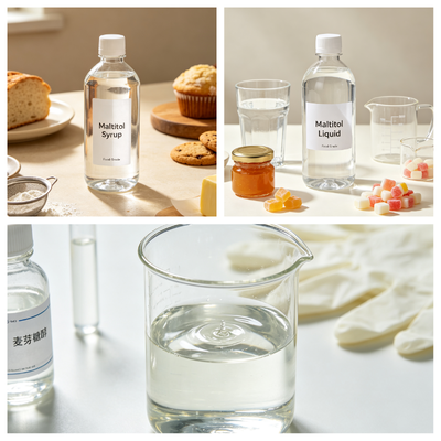 Wholesale Food Grade Maltitol Syrup Liquid E965 CAS 585‑88‑6 Low‑calorie Sweetener Humectant for Beverage Confectionery Baking 25kg Drum Supply