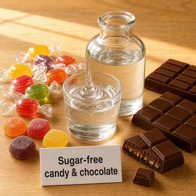 75% Maltitol Liquid Maltitol Syrup Food & Cosmetic Grade Sweetener Humectant For Confectionery Bakery Beverage Personal Care Raw Material