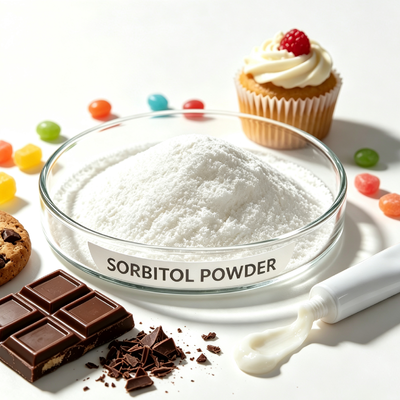 Food Grade Sorbitol Powder Crystalline Sweetener Sorbitol For Chewing Gum Candy Chocolate Sugar‑free Baking Products