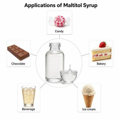 Sorbitol Liquid 70% BP USP FCC Grade Sweetener for Bakery and Oral Care Manufacturing