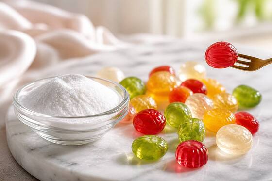 Food Cosmetic Grade Sorbitol Powder 100 Mesh 98% Min Sweetener Humectant for Sugar‑Free Bakery and Skincare Raw Material