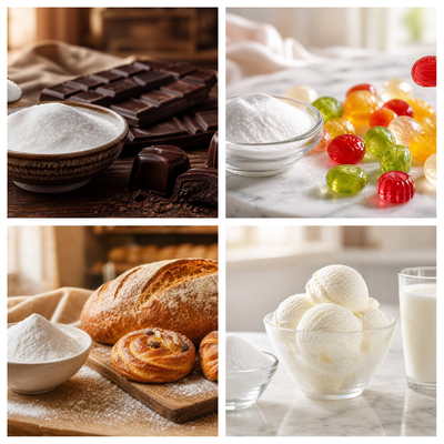 Food Grade Maltitol Crystalline Powder E965 Non‑Cariogenic Polyol Sweetener Multiple Mesh Options For Sugar‑Free Chocolate Hard Candy And Baked Goods Production