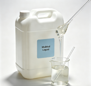 Maltitol Syrup FCC Grade Viscous Moisturizer for Toothpaste and Cosmetic Manufacturing