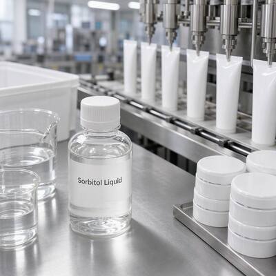 Factory Supply 70% D‑Sorbitol Liquid CAS 50‑70‑4 Food Cosmetic Industrial Grade Colourless Syrupy Solution Humectant for Food Daily‑Chemical Industrial Raw Materials
