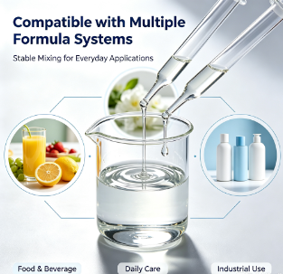 Non‑Crystallizing Aqueous D‑Sorbitol Solution CAS 50‑70‑4, High‑Solids Sorbitol Liquid Syrup Humectant Raw Material for Food & Oral‑Care Formulation