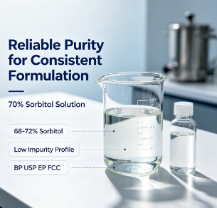 70% Sorbitol Solution Non‑Crystallizing BP USP EP FCC Food Cosmetic Industrial Grade Humectant Sweetener CAS 50‑70‑4 With COA MSDS