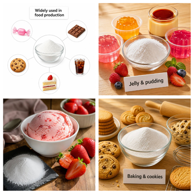 Sorbitol Powder Food Grade Low Moisture, E420 CAS 50-70-4, Sweetener and Humectant for Low Moisture, 25kg PP Bag, Bulk Supply