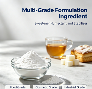 High Purity Crystalline Sorbitol Powder D‑Glucitol Bulk Supply | Food Cosmetic Industrial Grade Humectant Sweetener Raw Material