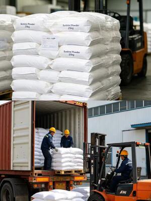 Bulk Stock D Glucitol Crystals Sorbitol Powder Multi Purpose Raw Material Serving Food Confectionery Production and Cosmetic Formulation Requirements