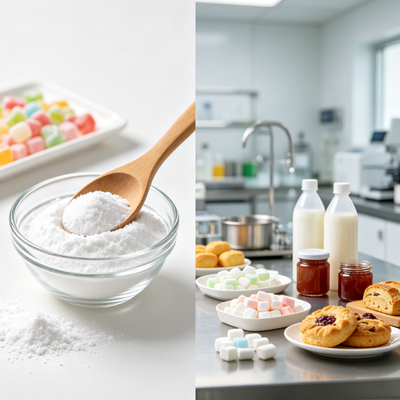 Crystalline Sorbitol Powder Food Additive Sorbitol Fine Powder Low Calorie Sugar Substitute For Chewing Gum Candy Making