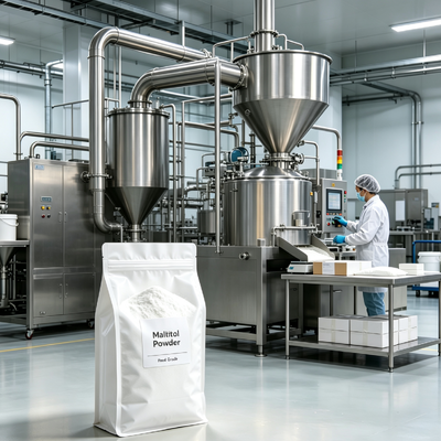Maltitol Powder E965 BP USP EP FCC Grade Excipient for Confectionery and Chewable Tablets, Bulk