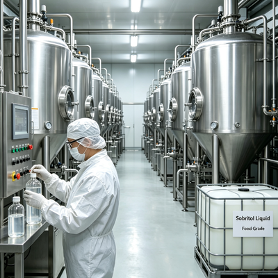 Food Grade Non‑Crystallizing Maltitol Liquid Viscous Polyol Solution Sweetener Humectant For Sugar‑Free Candy Chocolate Ice‑Cream Production