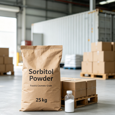 Low Moisture Sorbitol Powder 99% D-Glucitol E420 Food and Cosmetic Grade Humectant for Bakery and Skincare