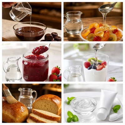 70% Non‑Crystallizing Sorbitol Solution Liquid D‑Sorbitol Syrup E420 CAS 50‑70‑4 Corn‑Derived Sugar Alcohol BP USP EP Bulk Liquid Sweetener for Sugar‑Free Food Oral Care Cosmetics Pharma From China