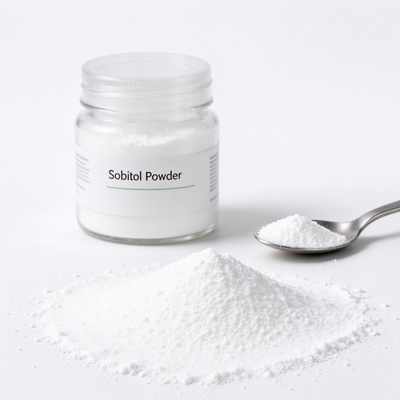Sorbitol Powder Food Grade E420, Bulk Crystalline Sweetener for Confectionery & Oral Care, 25kg Bags