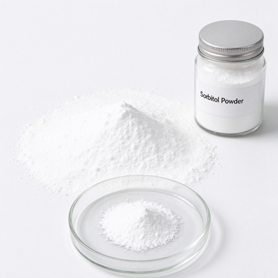 Bulk Sorbitol Powder Manufacturer Supply D Glucitol E420 Food Additive Non Caking Low Calorie Sweetener for Sugar Free Food and Cosmetic Formulation