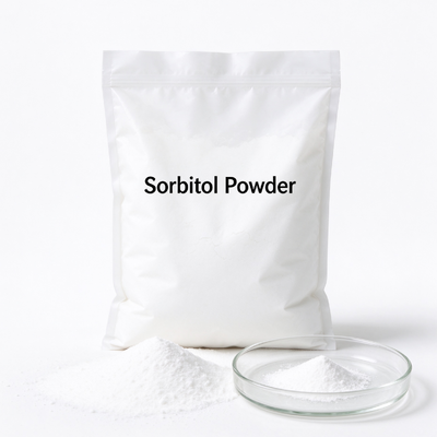Sorbitol Powder D‑Glucitol CAS 50‑70‑4 E420 Crystalline Sugar Alcohol Low Calorie Sweetener Humectant for Food Cosmetic Pharmaceutical Excipient 25kg Bag Bulk