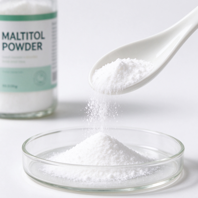 Food Grade Crystalline Maltitol Powder 99% CAS 585-88-6 E965 Polyol Sweetener for Sugar-Free Confectionery & Bakery Bulk Supply