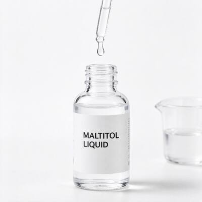 Viscous Clear Liquid Maltitol Syrup 75% Solid Content E965 Low‑Calorie Sugar Alcohol for Confectionery Bakery Fillings Production