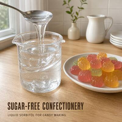 Liquid Sorbitol 70% Solution, Food Grade Sorbitol Syrup for Beverage and Food Applications