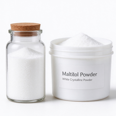 Maltitol Powder, Food Grade Sugar-Free Sweetener for Chocolate, Candy, Bakery and Beverage Applications, Bulk Supplier