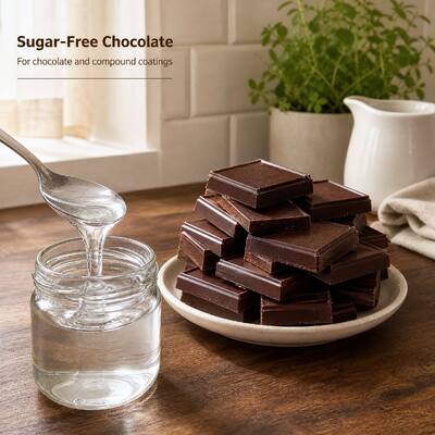 Maltitol Syrup E965 High Purity Reduced Calorie Sweetener for Beverage and Pharma Syrup
