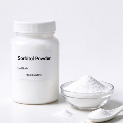 Sorbitol Powder for Sugar-Free Candy, Chewing Gum, Bakery & Oral Care Manufacturers, Bulk Wholesale Food Grade Sugar Alcohol Sweetener Supplier with Humectant & Anti-Crystallizing Function