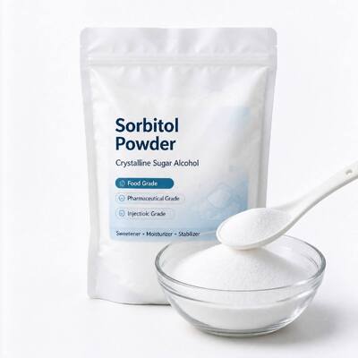 Sorbitol Powder Factory Direct Supply, Bulk Sugar Alcohol Sweetener Manufacturer for Candy, Bakery and Chewing Gum Industry