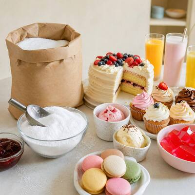 Sorbitol Powder Factory Direct Supply, Bulk Sugar Alcohol Sweetener Manufacturer for Candy, Bakery and Chewing Gum Industry