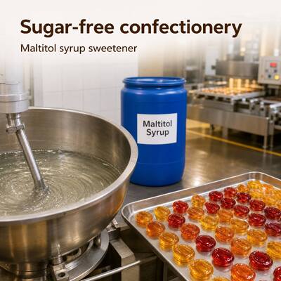 Maltitol Syrup Factory Direct Supply, Liquid Sugar Alcohol Sweetener Manufacturer for Sugar Free Candy and Confectionery Industry