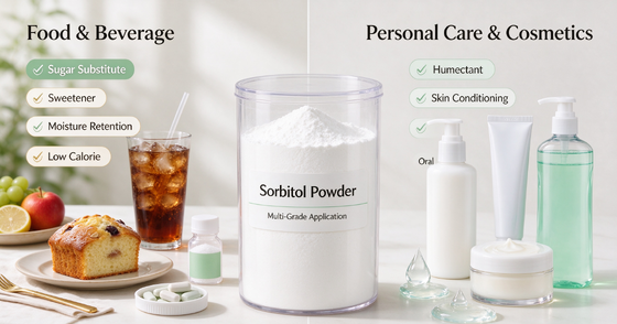 Sorbitol Powder Exporter, Bulk Sugar Alcohol Sweetener and Humectant for Candy, Chewing Gum, Beverage and Oral Care Manufacturing