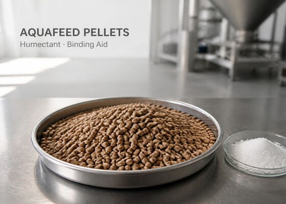 Sorbitol Powder Food Grade E420, D-Glucitol Humectant and Sweetener for Aquafeed and Pet Food Pellets, 25kg Kraft Bag