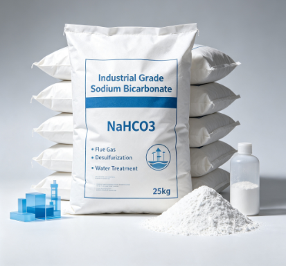 China Origin Sodium Bicarbonate Powder Multi‑Purpose Leavening & PH‑Buffering Agent Food Feed Industrial Grade Available 25kg Packing Support Customized Mesh Size