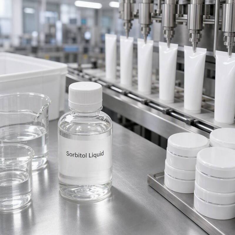 Factory Supply 70% D‑Sorbitol Liquid CAS 50‑70‑4 Food Cosmetic Industrial Grade Colourless Syrupy Solution Humectant for Food Daily‑Chemical Industrial Raw Materials