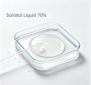 Meet USP Standard 70% D‑Sorbitol Liquid Non‑Crystallizing Food Cosmetic Industrial Grade Colorless Syrupy Humectant for Multi‑field Production