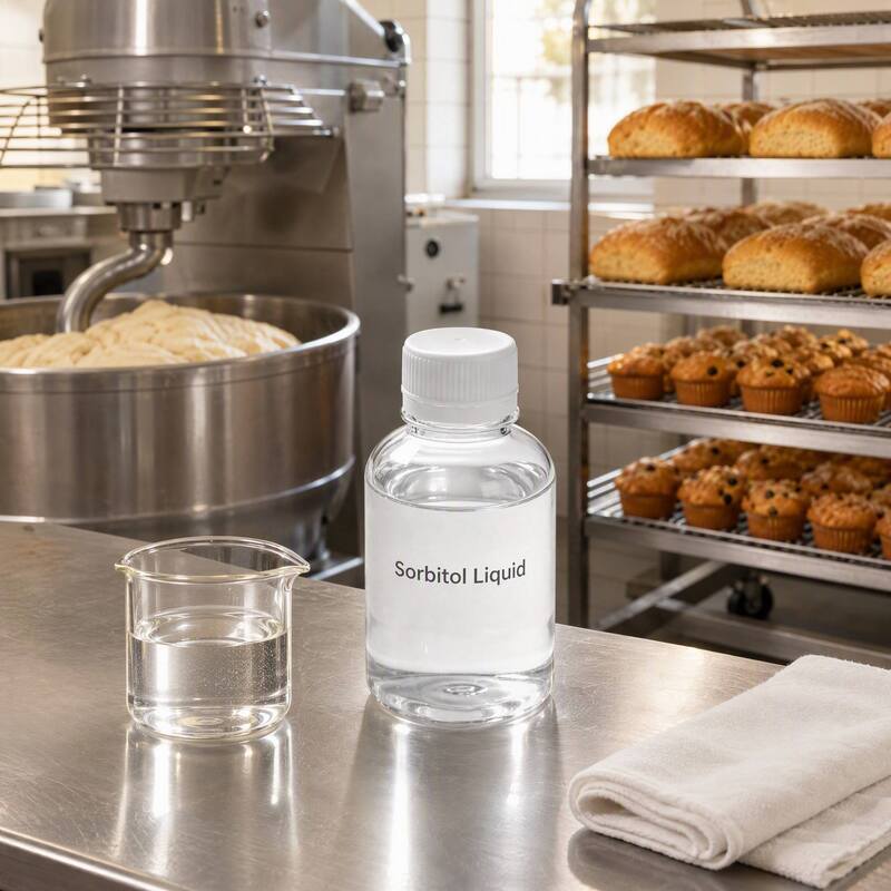 70% Non‑Crystallizing Sorbitol Solution BP USP EP FCC Standard Humectant Sweetener Food Cosmetic Industrial Raw Material CAS 50‑70‑4
