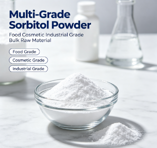 High Purity Bulk Sorbitol Crystalline Powder D‑Glucitol Multi‑Grade Humectant Sweetener For Solid Formulation Processing