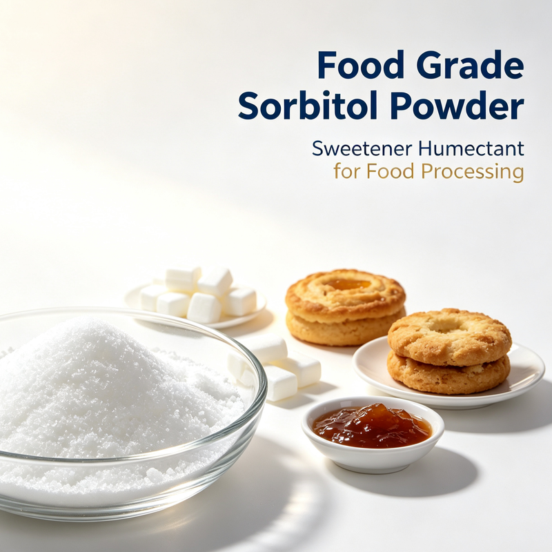 Bulk Stock D Glucitol Crystals Sorbitol Powder Multi Purpose Raw Material Serving Food Confectionery Production and Cosmetic Formulation Requirements