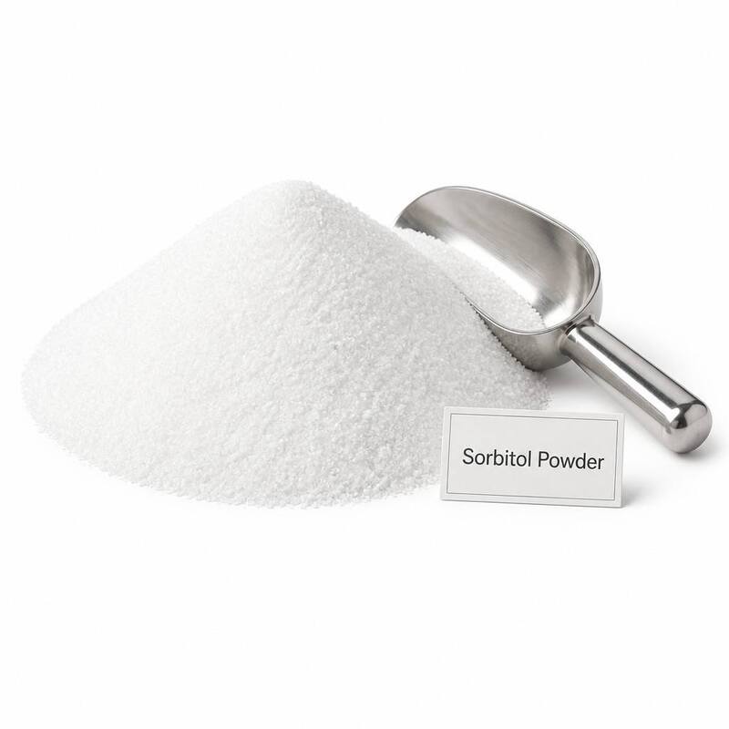 Low Moisture Sorbitol Powder, Available in Food Grade and Cosmetic Grade for Confectionery, Bakery and Skincare Formulations