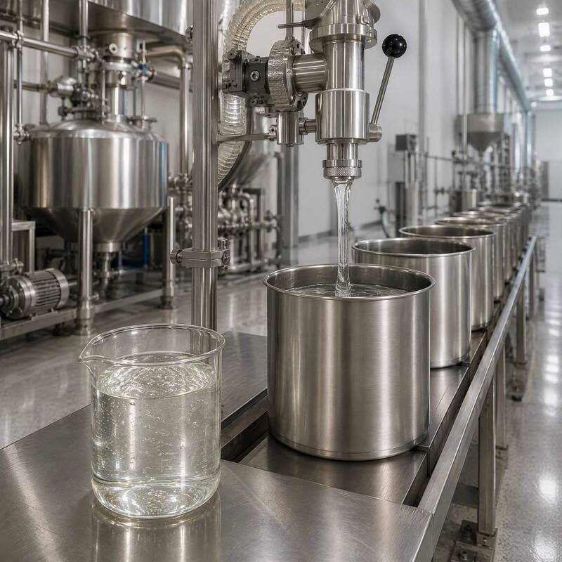 Liquid Sorbitol Solution Sweetener Syrup Humectant Bulk Supply Food Beverage Confectionery Oral Care Personal Care