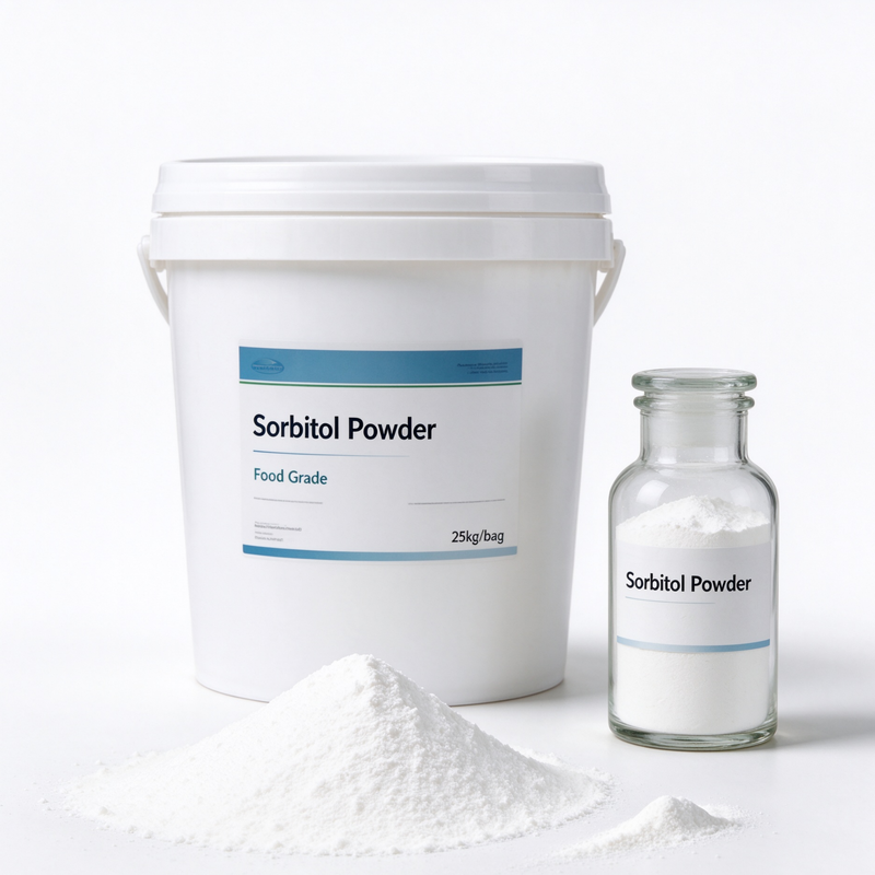 Sorbitol Powder Food Grade & Cosmetic Grade E420, Bulk Crystalline D-Sorbitol Sweetener for Confectionery, Chewing Gum, Oral Care and Cosmetics, 25kg Bags, Wholesale Export Supply