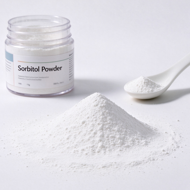 Sugar Substitute Grade Sorbitol Powder, Food Grade Low Calorie, D-Glucitol CAS 50-70-4, 25kg PP Bag, Direct Supplier from China