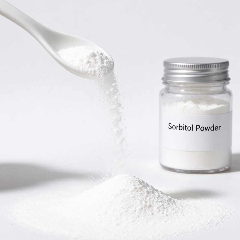 Crystalline Sorbitol Powder D‑Glucitol E420 CAS 50‑70‑4, BP USP EP FCC Grade Non‑Cariogenic Polyol Sweetener for Chewing Gum, Direct‑Compression Tablets, Toothpaste & Bakery Bulk Wholesale