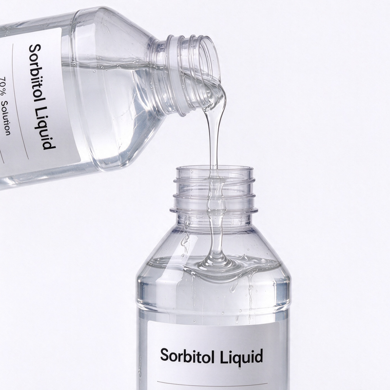 Sorbitol Liquid 70% Bulk Wholesale Supplier, Sugar-Free Syrup Sweetener for Candy, Beverage & Oral Care