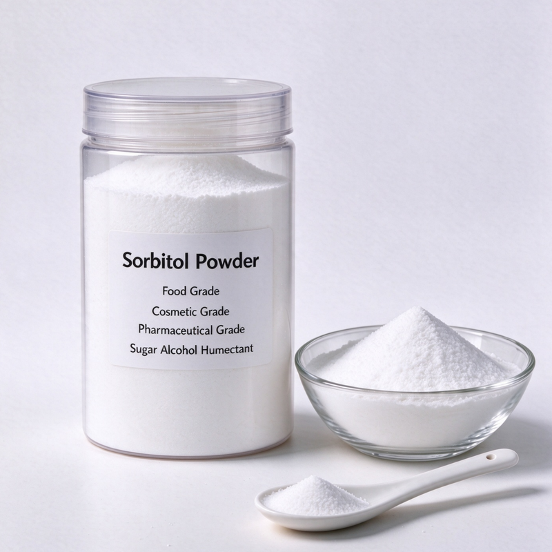 Sorbitol Powder Sweetener Bulk Wholesale, Food Grade Sugar-Free Sugar Alcohol for Candy, Chocolate & Beverage
